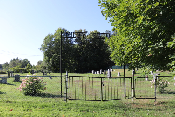 Milby (aka St-Barnabus) Cemetery, Milby, Waterville, Coaticook, Estrie, Quebec