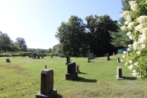 Cimetire Milby (alias St-Barnabus), Milby, Waterville, Coaticook, Estrie, Québec