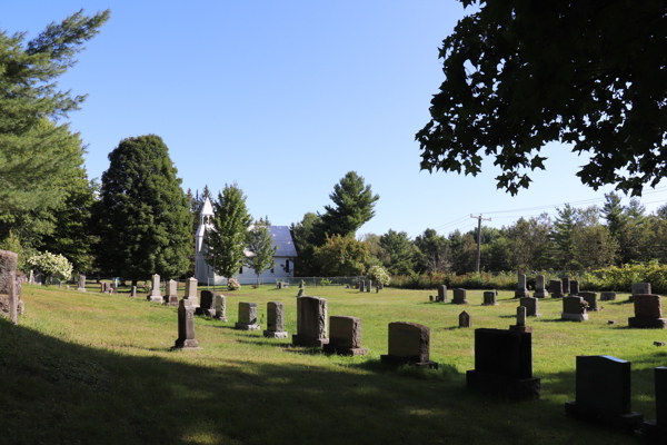 Cimetire Milby (alias St-Barnabus), Milby, Waterville, Coaticook, Estrie, Québec