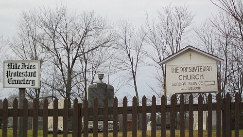 Cimetire Presbyterian Church, Mille-Isles, Argenteuil, Laurentides, Québec