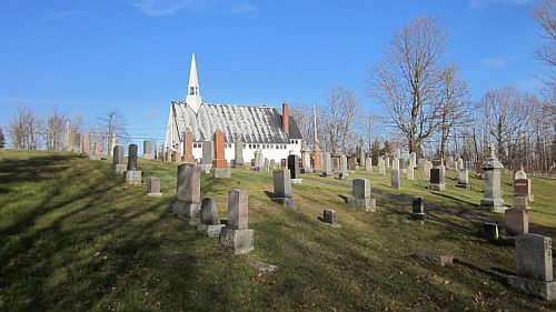 Cimetire Christ Church (Anglican), Mille-Isles, Argenteuil, Laurentides, Québec