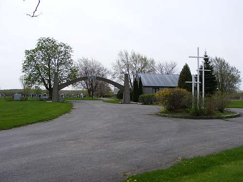 Cimetire (nouveau) de Ste-Genevive, Pierrefonds, Montral, le-de-Montral, Québec