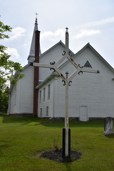 Cimetire St-Venant (glise), St-Venant-de-Paquette, Coaticook, Estrie, Québec