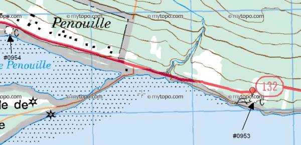 Ancien cimetire de Penouille, Gasp, La Cte-de-Gasp, Gaspsie et les les, Québec