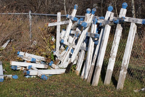 Atshikash Cemetery, Mashteuiatsh, Le Domaine-du-Roy, Saguenay-Lac-St-Jean, Quebec