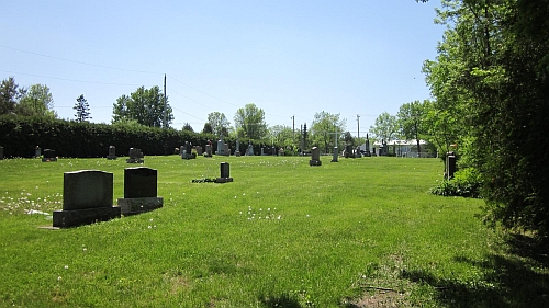 Cimetire de Pointe-Fortune, Vaudreuil-Soulanges, Montrgie, Québec