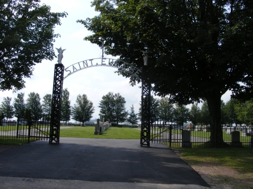 Cimetire St-Eusbe, Princeville, L'rable, Centre-du-Qubec, Québec