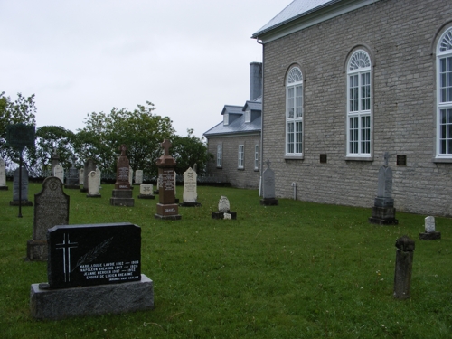 Cimetire (glise) de Chteau-Richer, La Cte-de-Beaupr, Capitale-Nationale, Québec