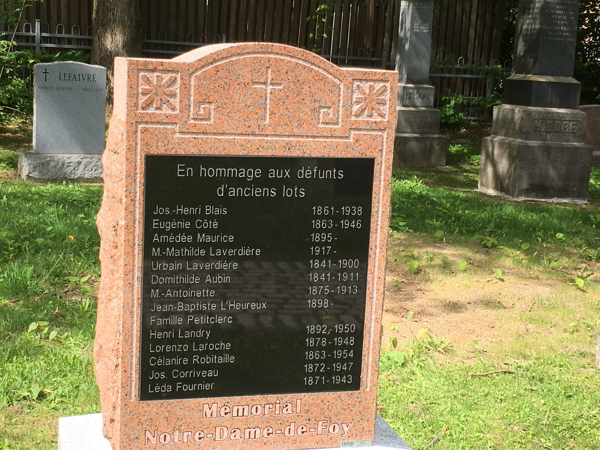 Notre-Dame-de-Foy R.C. Cemetery, Ste-Foy, Qubec, Capitale-Nationale, Quebec