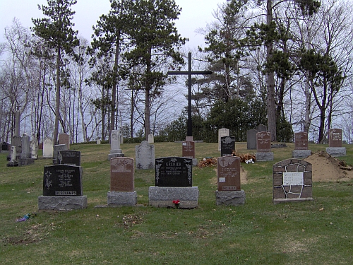 Marie-Reine-du-Monde and St-Patrick R.C. Cemetery, Rawdon, Matawinie, Lanaudire, Quebec