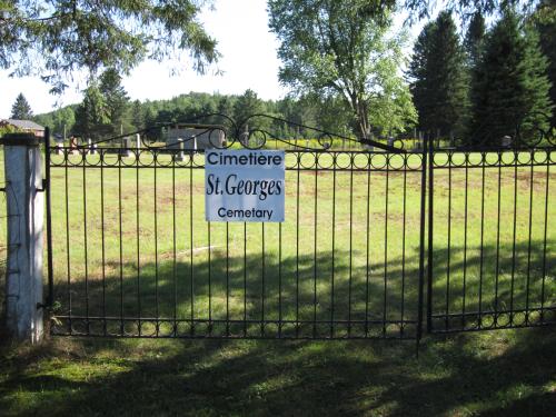 St-Georges Anglican Cemetery, Rockway-Valley, Amherst, Les Laurentides, Laurentides, Quebec