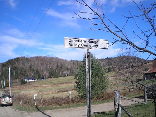 Cimetire Rouge-Valley Pioneer, Rouge-Valley, Harrington, Argenteuil, Laurentides, Québec