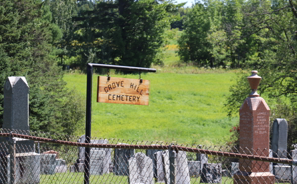 Cimetire Grove Hill, Sawyerville, Cookshire-Eaton, Le Haut-Saint-Franois, Estrie, Québec