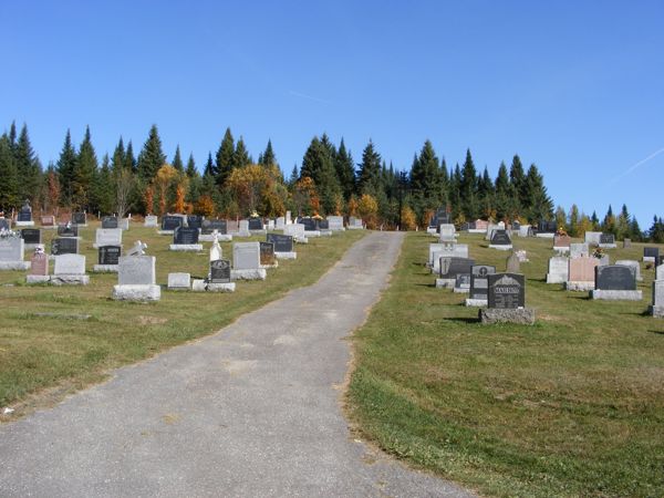 Cimetire de St-Adrien, Les Sources, Estrie, Québec