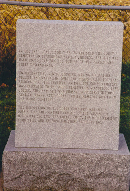 Stanbridge Ridge Cemetery #2, Stanbridge East, Brome-Missisquoi, Montrgie, Quebec