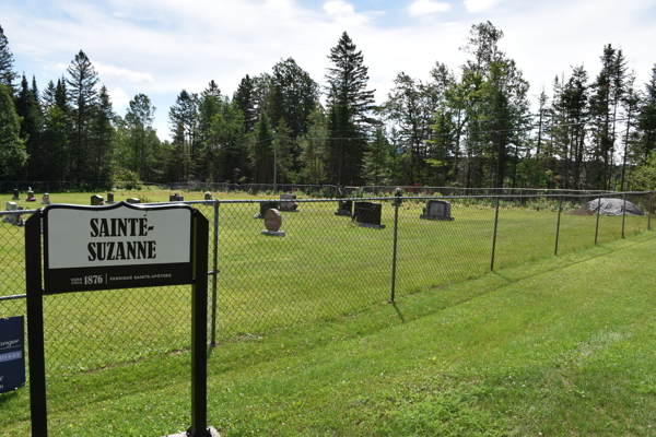 Cimetire Ste-Suzanne, Stanhope, Coaticook, Estrie, Québec