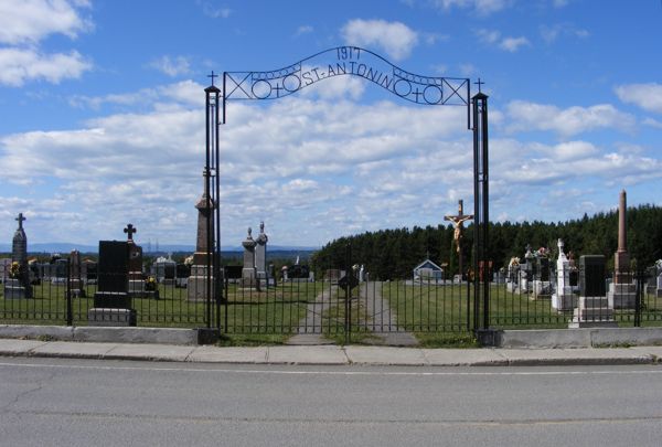 Cimetire de St-Antonin, Rivire-du-Loup, Bas-St-Laurent, Québec