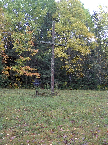 Ancien cimetire de St-Cajetan, Aumond, La Valle-de-la-Gatineau, Outaouais, Québec