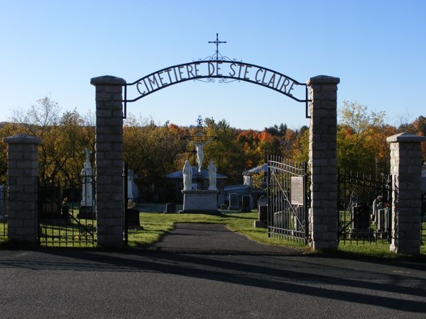 Ste-Claire R.C. Cemetery, Bellechasse, Chaudire-Appalaches, Quebec