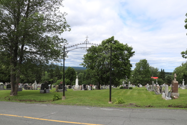 Ste-Justine R.C. Cemetery, Les Etchemins, Chaudire-Appalaches, Quebec