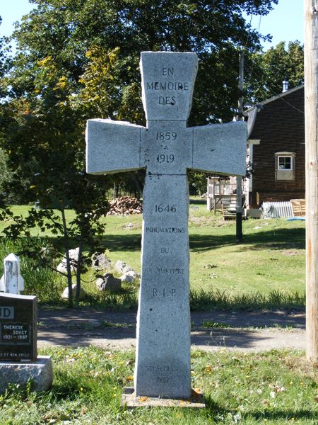 Ste-Louise Ancient (1st) R.C. Cemetery, L'Islet, Chaudire-Appalaches, Quebec