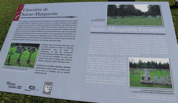 Ste-Marguerite-de-Lingwick R.C. Cemetery, Lingwick, Le Haut-Saint-Franois, Estrie, Quebec