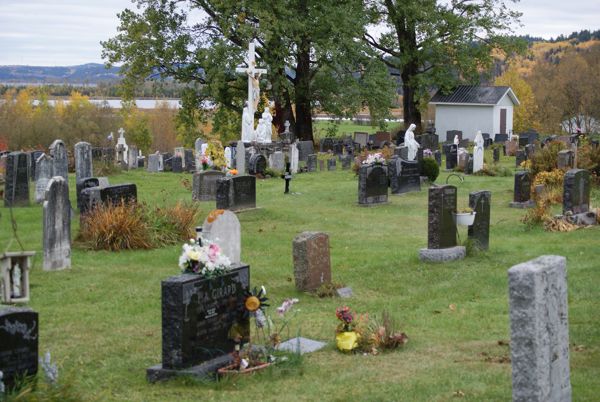 Cimetire catholique de l'Anse-aux-Foins, St-Fulgence, Le Fjord-du-Saguenay, Saguenay-Lac-St-Jean, Québec