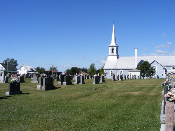 Cimetire de St-Gabriel-Lalemant, Kamouraska, Bas-St-Laurent, Québec