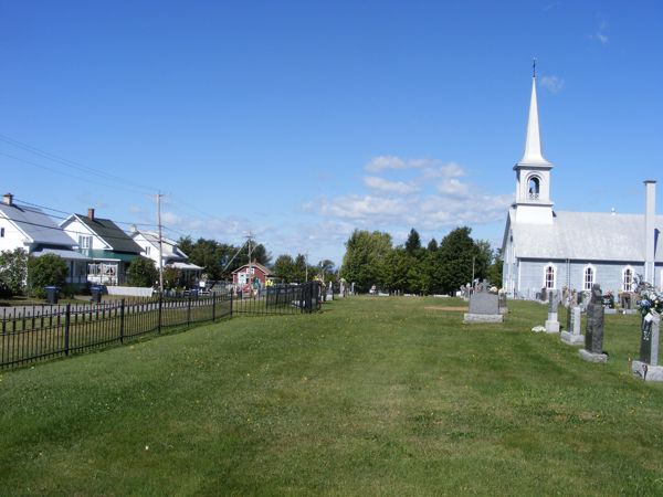 Cimetire de St-Gabriel-Lalemant, Kamouraska, Bas-St-Laurent, Québec