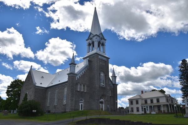 Cimetire de St-Hermngilde, Coaticook, Estrie, Québec