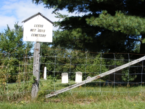 Leeds Wesleyan Methodist Cemetery, St-Jacques-de-Leeds, Les Appalaches, Chaudire-Appalaches, Quebec