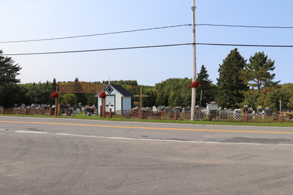 Cimetire de St-Landre, La Matanie, Bas-St-Laurent, Québec