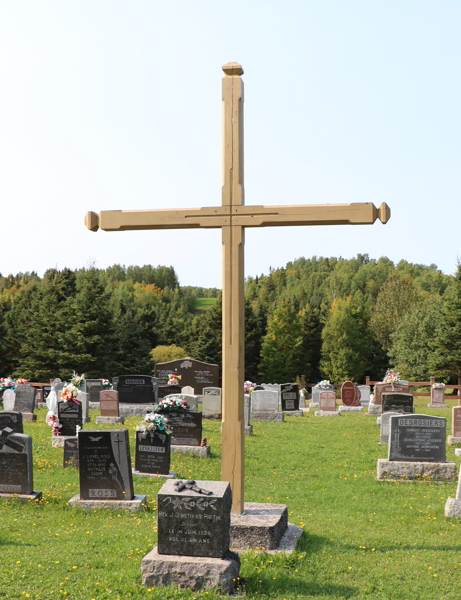 Cimetire de St-Landre, La Matanie, Bas-St-Laurent, Québec