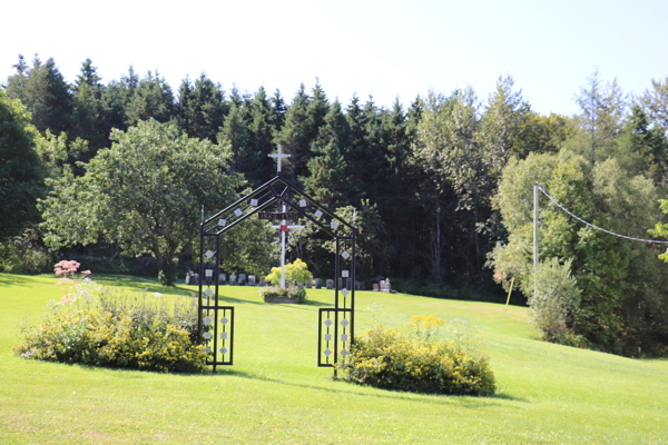 Cimetire (glise) de St-Malo, Coaticook, Estrie, Québec