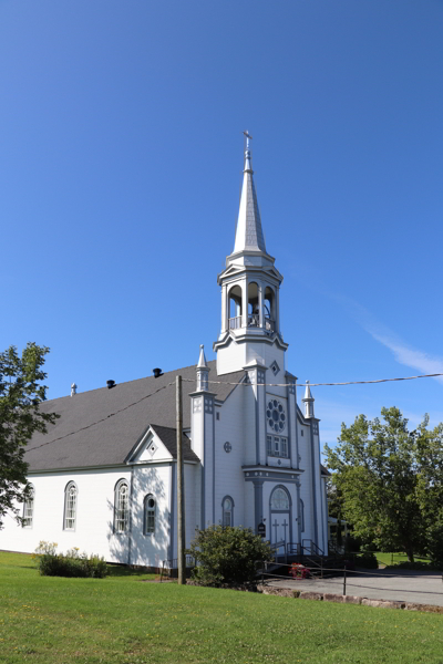 Cimetire (glise) de St-Malo, Coaticook, Estrie, Québec