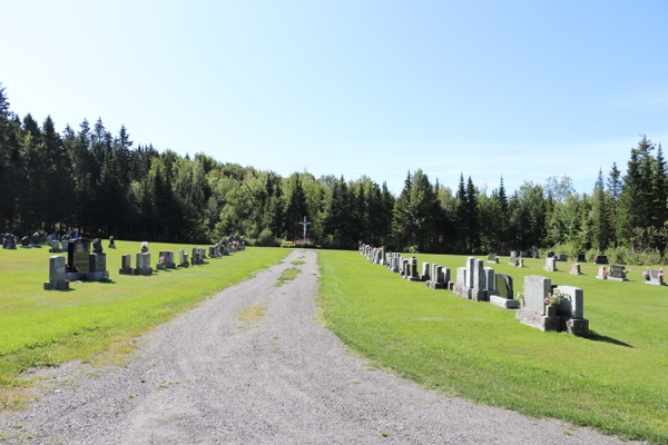 Cimetire (nouveau) de St-Malo, Coaticook, Estrie, Québec