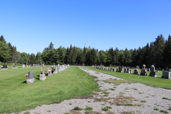 Cimetire (nouveau) de St-Malo, Coaticook, Estrie, Québec