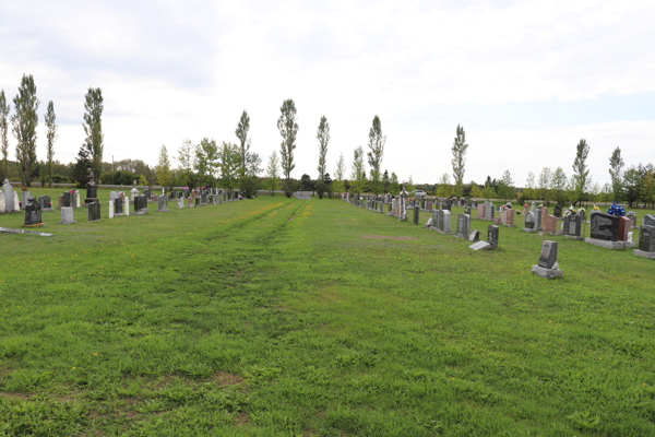 Cimetire (nouveau) de St-Octave-de-Mtis, La Mitis, Bas-St-Laurent, Québec