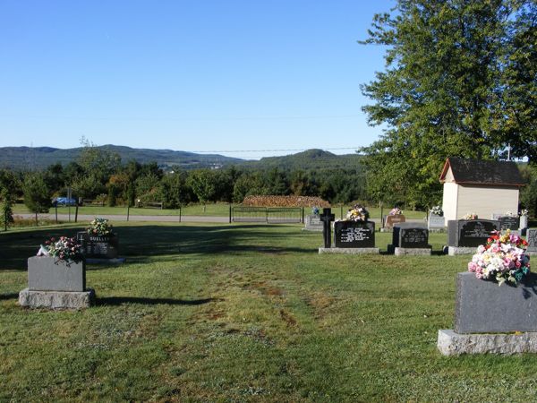 Cimetire de St-Onsime-d'Ixworth, Kamouraska, Bas-St-Laurent, Québec