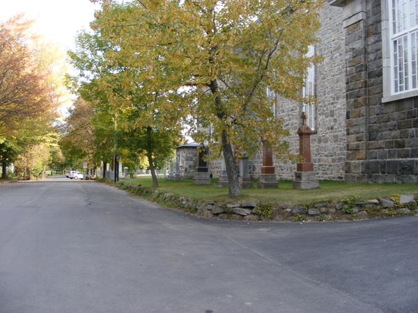 Cimetire (glise) de St-Pascal, Kamouraska, Bas-St-Laurent, Québec