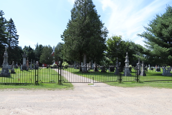 Cimetire (section #1) de St-Raymond, Portneuf, Capitale-Nationale, Québec