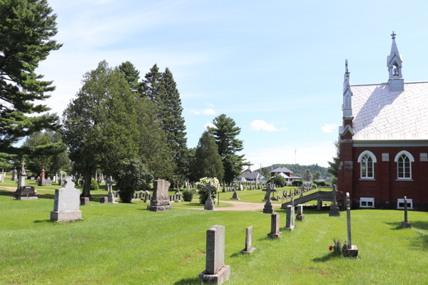 Cimetire (section #1) de St-Raymond, Portneuf, Capitale-Nationale, Québec