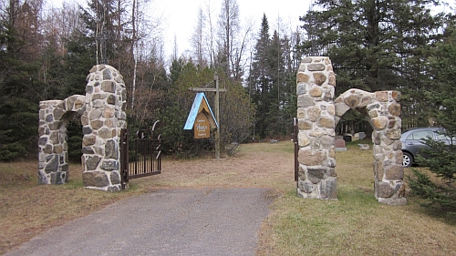 St-Francis of the Birds Cemetery, St-Sauveur, Les Pays-d'en-Haut, Laurentides, Quebec