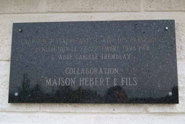 St-Stanislas R.C. Cemetery, Maria-Chapdelaine, Saguenay-Lac-St-Jean, Quebec