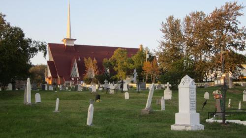 Ste-Croix Old Chapel R.C. Cemetery, Tadoussac, La Haute-Cte-Nord, Cte-Nord, Quebec