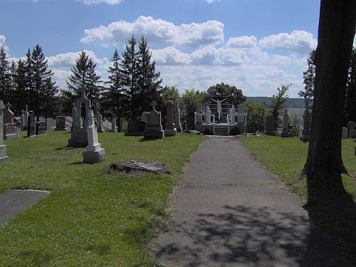 Cimetire catholique (glise) de Thurso, Papineau, Outaouais, Québec