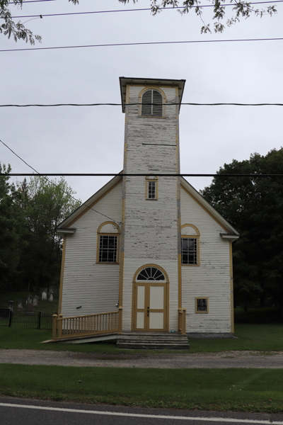 Cimetire United Church, Ulverton, Le Val-Saint-Franois, Estrie, Québec