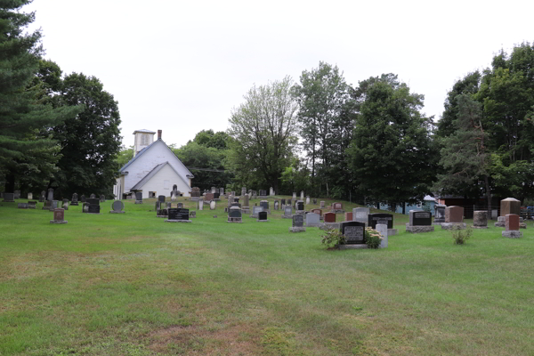 Cimetire United Church, Ulverton, Le Val-Saint-Franois, Estrie, Québec