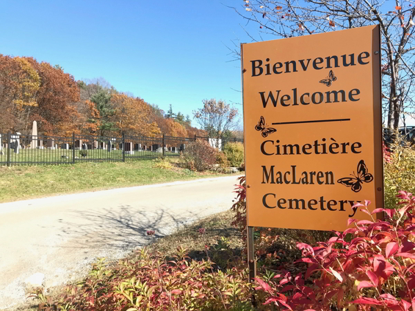 MacLaren Cemetery, Wakefield, La Pche, Les Collines-de-l'Outaouais, Outaouais, Quebec