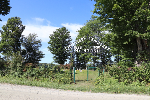 Cimetire McIntosh (alias Bill), Waterville, Coaticook, Estrie, Québec